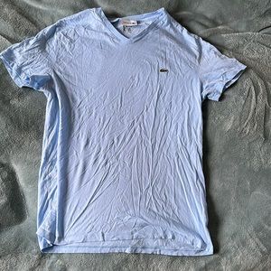 Brand new men’s Lacoste t-shirt, baby blue